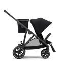 Cybex Gazelle S Deep Black Czarna Rama