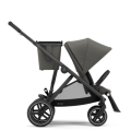 Cybex Gazelle S Soho Grey Czarna Rama