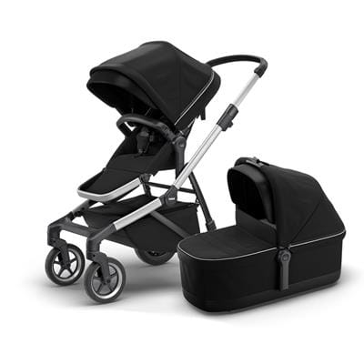 Thule Sleek Aluminium Midnight Black 2w1