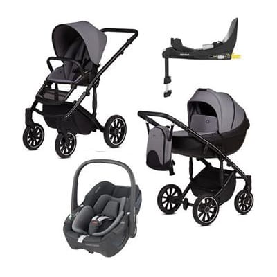 Anex Zestaw 3w1 m/type + Fotelik Maxi Cosi Pebble 360 + Baza FamilyFix 360