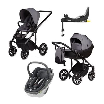 Anex Zestaw 3w1 m/type + Fotelik Maxi Cosi Coral 360 + Baza FamilyFix 360
