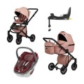 Anex Zestaw 3w1 e/type + Fotelik Maxi Cosi Coral 360 + Baza FamilyFix 360