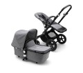 Bugaboo Cameleon 3 Plus Black-Grey Melange-Grey Melange