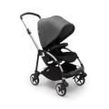 Bugaboo Bee 6 Alu-Black-Grey Melange