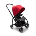 Bugaboo Bee 6 Black-Grey Melange-Red