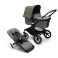 Bugaboo Fox 3 Grey Melange Forest Green