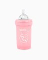 Twistshake Butelka Antykolkowa 180ml Pastelowa Różowa