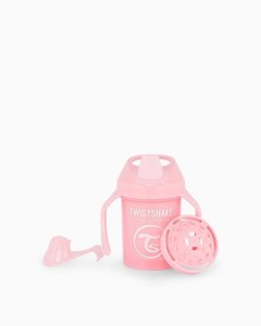 Twistshake Kubek Niekapek 230ml 4m+ Pastelowa Różowa