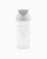 Twistshake Butelka ze Słomką 360ml Pastelowa Biała