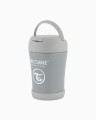 Twistshake Pojemnik Termiczny z Łyżką 350ml Pastelowo Szary