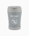 Twistshake Pojemnik Termiczny z Łyżką 350ml Pastelowo Szary