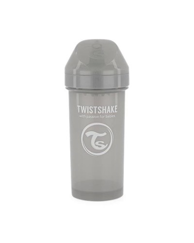Twistshake Kubek dla dzieci 360 ml 12+ m szary