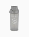 Twistshake Butelka ze Słomką 360ml Pastelowa Szara