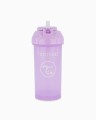 Twistshake Butelka ze Słomką 360ml Pastelowa Fioletowa
