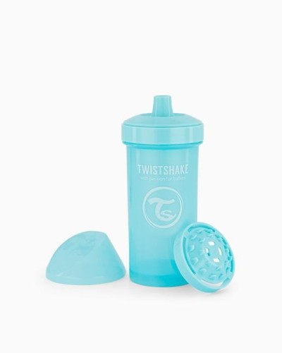 Twistshake Kubek Niekapek 360ml 12m+ Pastelowy Niebieski