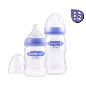Lansinoh Butelki do karmienia ze smoczkiem Natural Wave