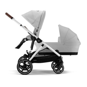 Wózek bliźniaczy, rok po roku cybex Gazelle S 2.0 dwie spacerówki i gondola