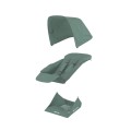 Greentom Reversible Zestaw tkanin Sage